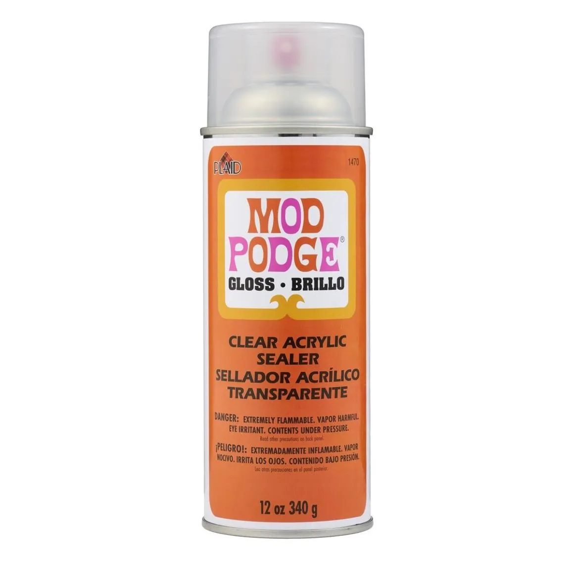 Mod Podge Clear Acrylic Sealer Spray - Gloss Finish